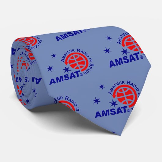 AMSAT Logo Stropdas (Opgerold)