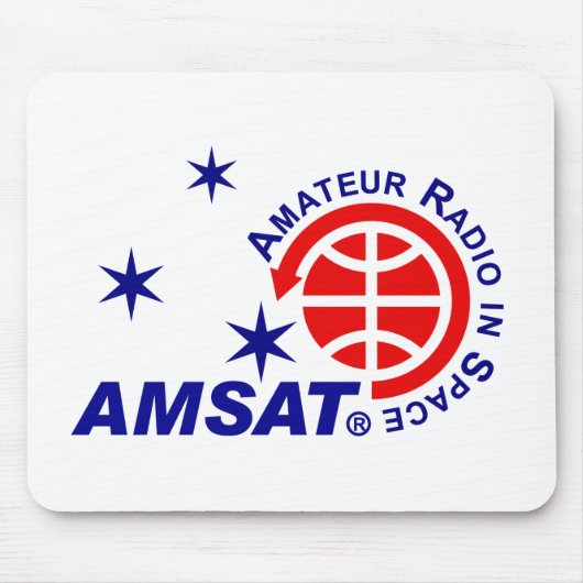 AMSAT Mousepad Muismat (Voorkant)