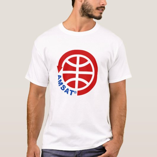 AMSAT Round Logo T-Shirt (Voorkant)