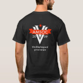 AMSOC Dark T-shirt (Achterkant)