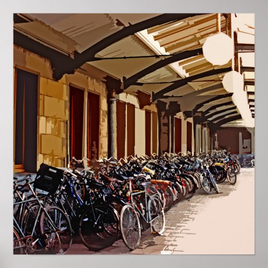 Amst bikes2 poster (Voorkant)