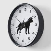 AmStaff American Staffordshire Terrier Silhouette (Hoek)