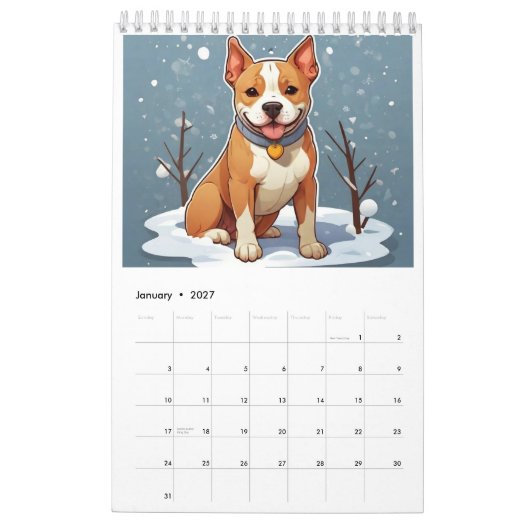 AMstaff avonturen Kalender (Jan 2027)