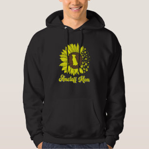 Amstaff Moeder Zonnebloem American Staffordshire T Hoodie