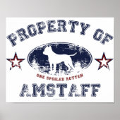 Amstaff Poster (Voorkant)
