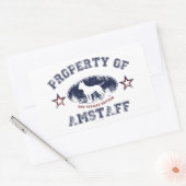Amstaff Rechthoekige Sticker (Envelop)