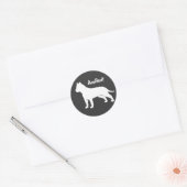 AmStaff Ronde Sticker (Envelop)