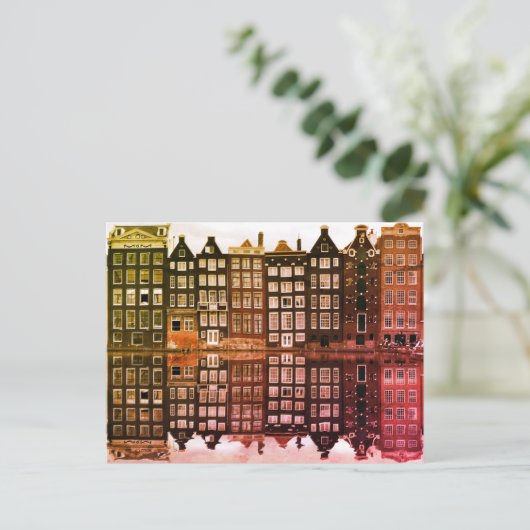Amster Dam Briefkaart (Staand voorkant)