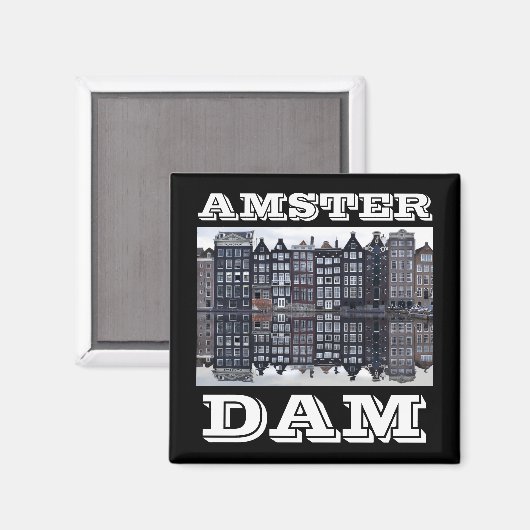 Amster Dam Magnet (Voorkant / Achterkant)