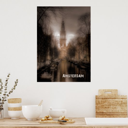 Amsterdam 01B Poster (Keuken)
