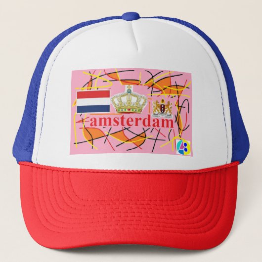 Amsterdam 06 Kappe Trucker Pet (Voorkant)