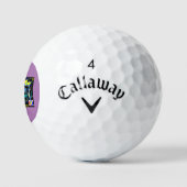 Amsterdam 11 Golfball Golfballen (Logo)