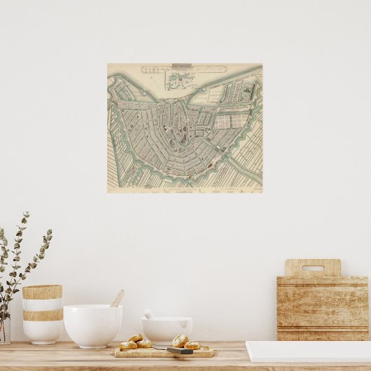 Amsterdam 2 poster (Keuken)