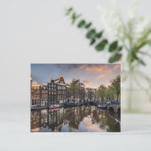 Amsterdam (5) briefkaart (Staand voorkant)
