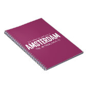 AMSTERDAM aangepast notitieboek kleur (Rechterzijde)
