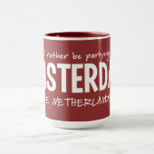 AMSTERDAM aangepaste kleur mok - kies stijl (Midden)