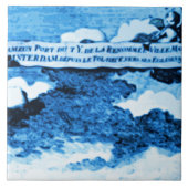 Amsterdam Antiek Scheepswerftware  Kijk A4 Tegeltje (Voorkant)