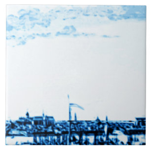 Amsterdam Antiek Scheepswerftware  Kijk B4 Tegeltje