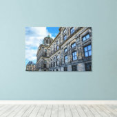 "Amsterdam Architecture" Holland Canvas Wall Art (Insitu (Houten vloer))