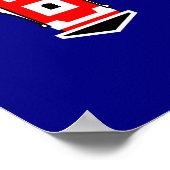 Amsterdam Architectuur - Verkoophuizen Poster (Hoek)