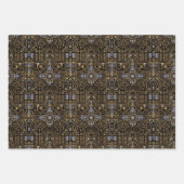 Amsterdam Art Deco | Canal Houses & Windmills Inpakpapier Vel (Voorkant 3)