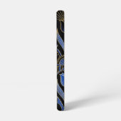 Amsterdam Art Deco | Windmolens Aangepaste naam Samsung Galaxy Hoesje (Linkerkant)