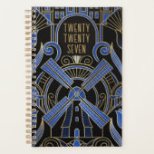 Amsterdam Art Deco | Windmolens Persoonlijk Planner (Voorkant)