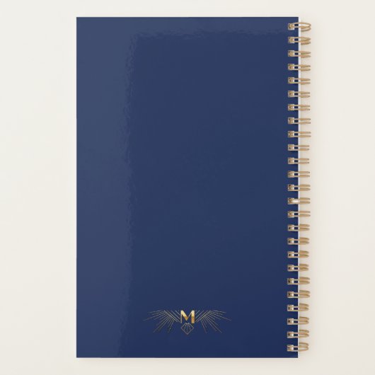 Amsterdam Art Deco | Windmolens Persoonlijk Planner (Achterkant)