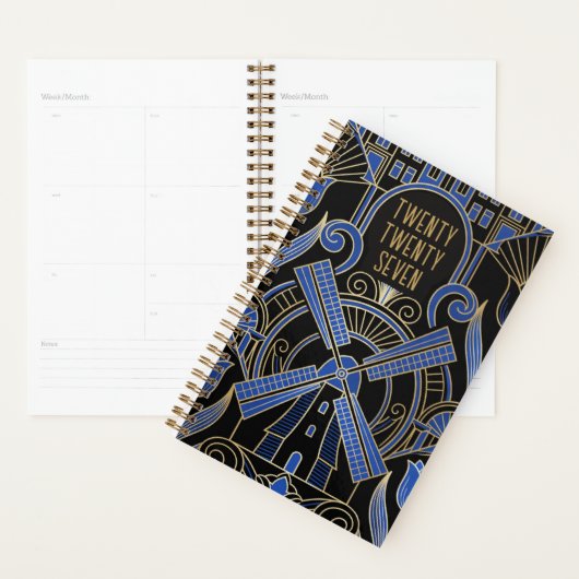 Amsterdam Art Deco | Windmolens Persoonlijk Planner (Display)