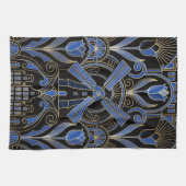 Amsterdam Art Deco | Windmolens Theedoek (Horizontaal)