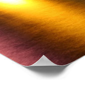 Amsterdam at night in Amsterdam Nederland Poster (Hoek)