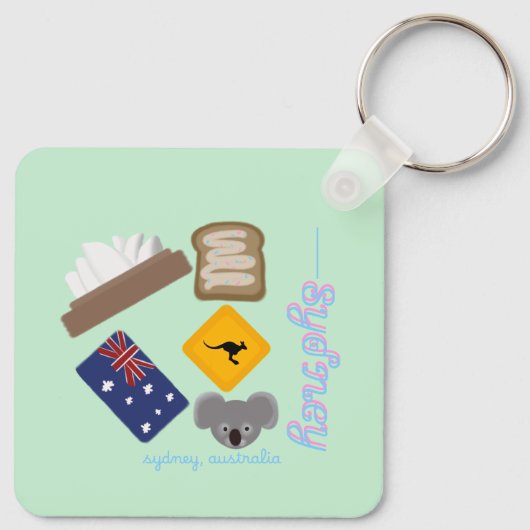 Amsterdam, Aus sleutelhanger (Achterkant)