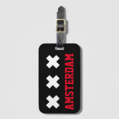Amsterdam Bagagelabel (Voorkant (verticaal))