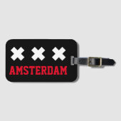 Amsterdam Bagagelabel (Voorkant (horizontaal))