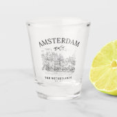 Amsterdam Beautiful Landscape Shot Glas (Voorkant)