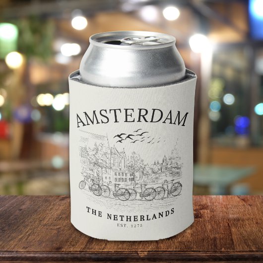 Amsterdam Beautiful Vintage Landscape Blikjeskoeler