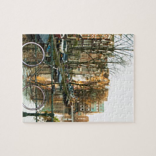 Amsterdam Bicicle Legpuzzel (Horizontaal)