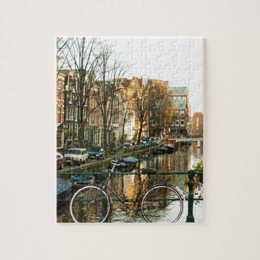 Amsterdam Bicicle Legpuzzel (Verticaal)