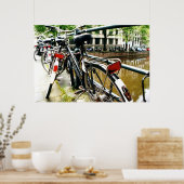 Amsterdam Bike Poster (Keuken)