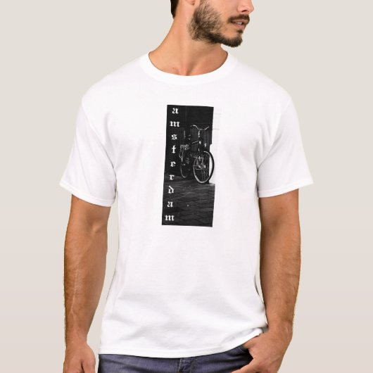 Amsterdam bike t-shirt (Voorkant)