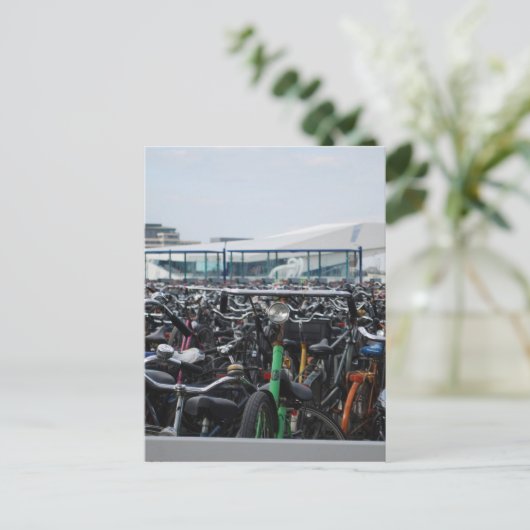 Amsterdam - Bikes Briefkaart (Staand voorkant)