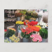 Amsterdam bloemen briefkaart (Voorkant)