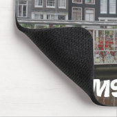 Amsterdam Bloemenmarkt Mousepad Muismat (Hoek)