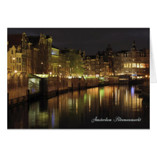 Amsterdam Blokkeermarkt 's nachts