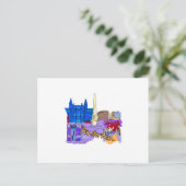 amsterdam blue city afbeelding.png briefkaart (Staand voorkant)