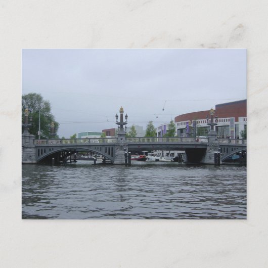 Amsterdam Bridge-Briefkaart Briefkaart (Voorkant)