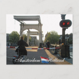 Amsterdam Bridge Holland Briefkaart