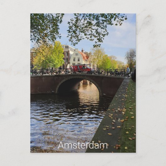 Amsterdam Briefkaart (Voorkant)