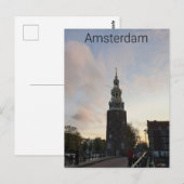 Amsterdam Briefkaart (Voorkant / Achterkant)