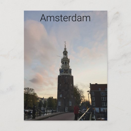 Amsterdam Briefkaart (Voorkant)